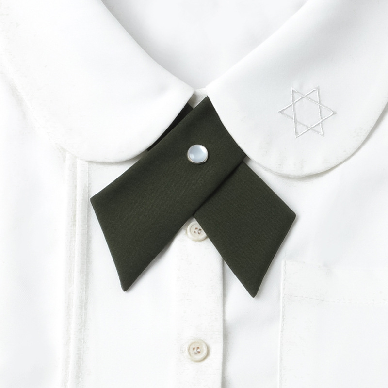 Student JK uniform bow tie flower Korean style British men's and women's business attire bow tie for girls cross bow tie