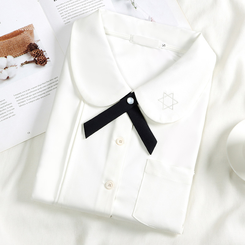 Student JK uniform bow tie flower Korean style British men's and women's business attire bow tie for girls cross bow tie