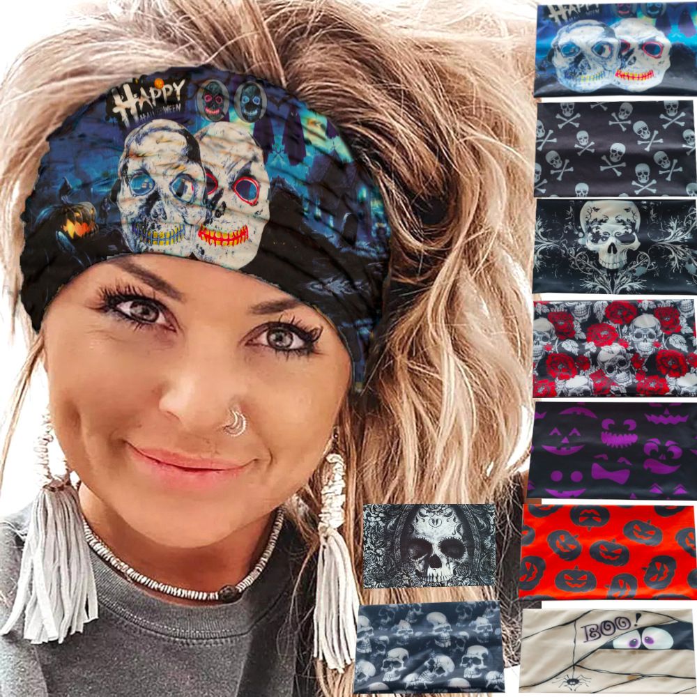 Headscarf, head wrapping, sports hairband, running, outdoor, yoga, hair tie, printed headscarf, fitness elastic headband