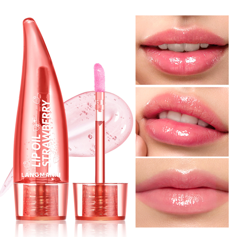 langmannni aloe vera lip gloss warm color changing lip glaze lip  balm lip  balm