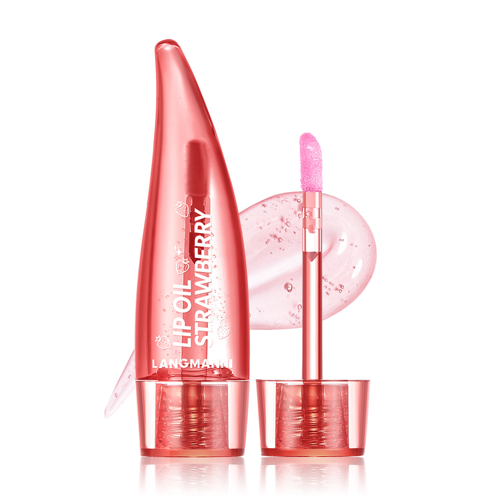 langmannni aloe vera lip gloss warm color changing lip glaze lip  balm lip  balm view 2