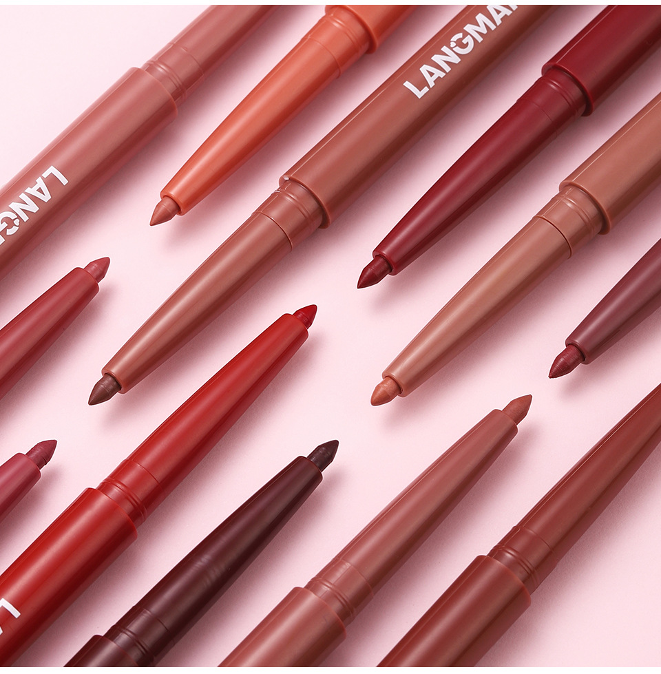 LANGMANNI twelve colors matte lip liner   LANGMANNI twelve colors matte lip liner view 8