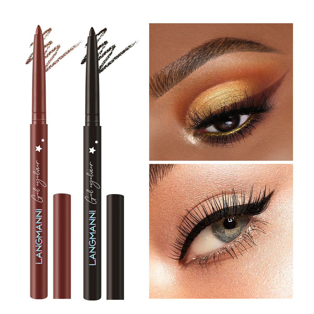 LangmanniLangmanni automatic rotating eyeliner gel pen is not easy to smudge eyeliner