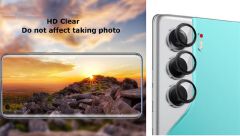 Tecno Camon 40/ 40 Pro ,Camon 50/50 Pro/50 Ultra (Black,Silver,Gold) Metal Ring Camera Lens Protector