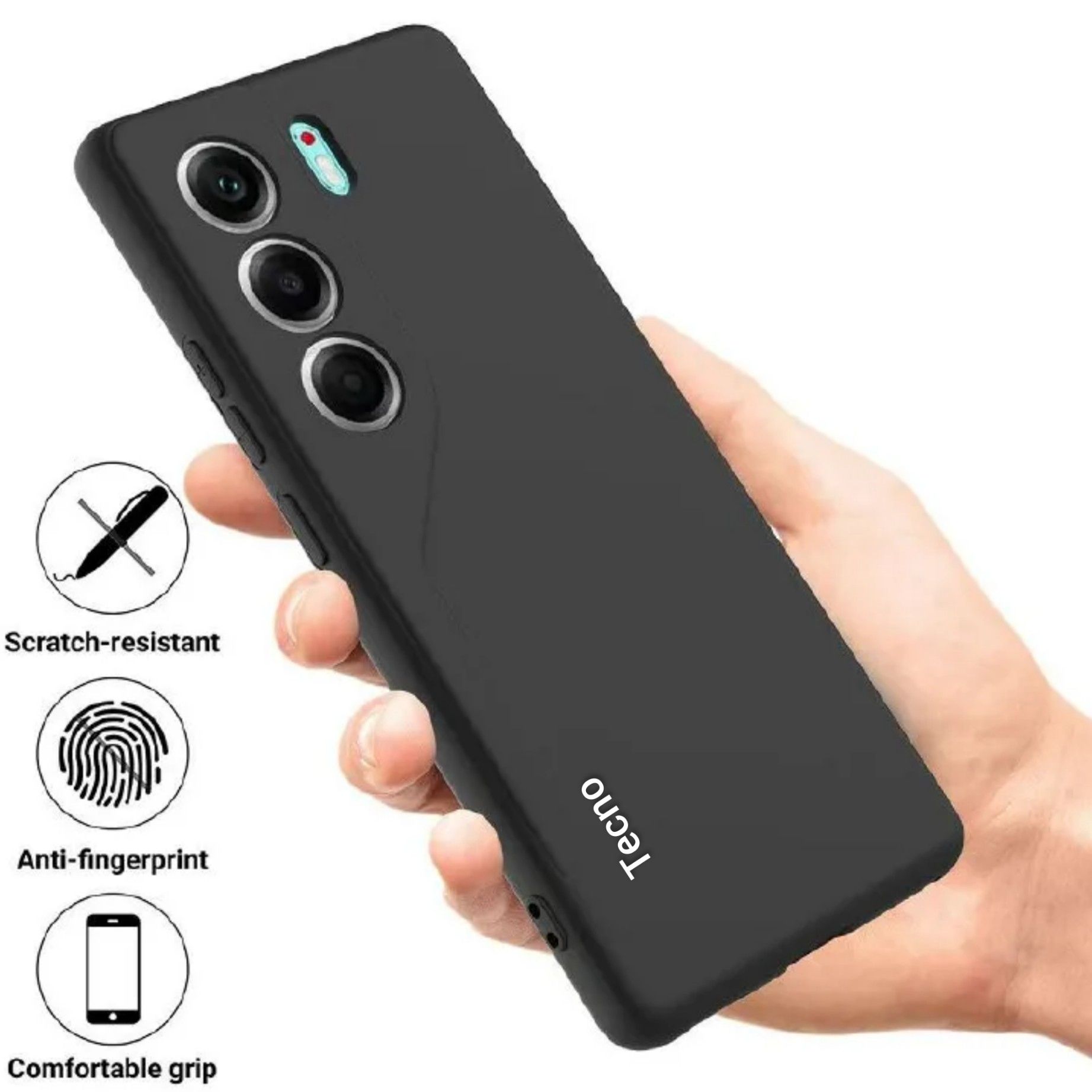 Tecno Camon 40 Original Liquid Silicone phone Case/Cover