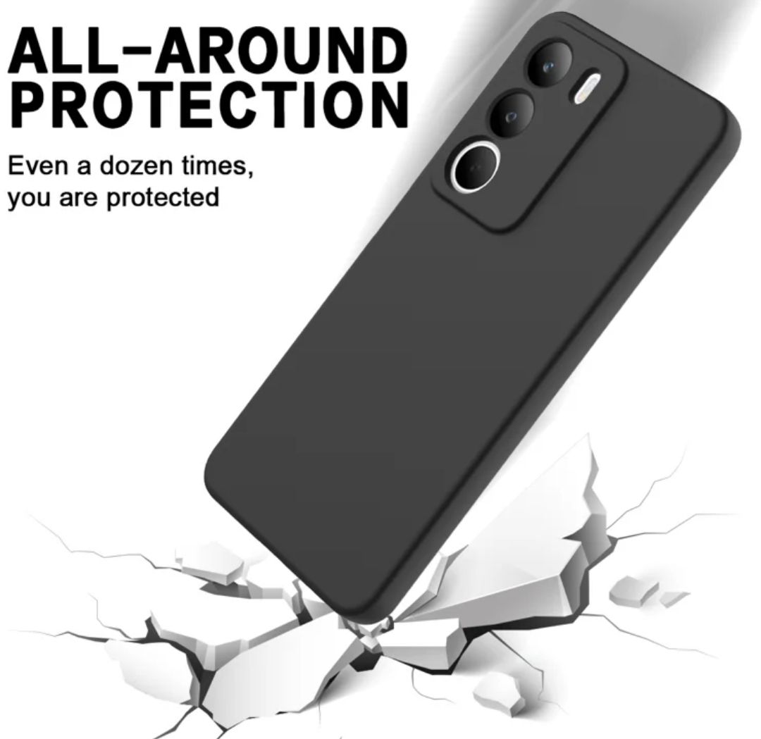 Realme C71,C75 4G Black soft silicone phone case/cover