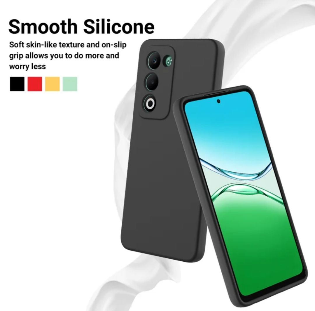 For Oppo A5 (5G/4G/A5m) ,  A5 Pro 4G ,  A5x (4G/5G) Black soft silicone phone case/cover
