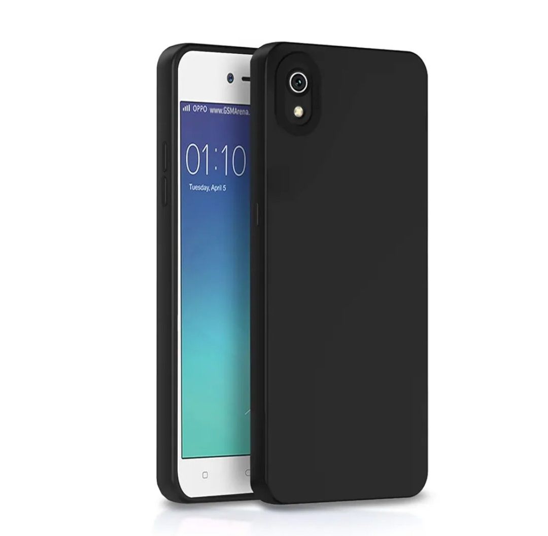 Oppo A37 , A57 (2016) Black soft silicone phone case/cover