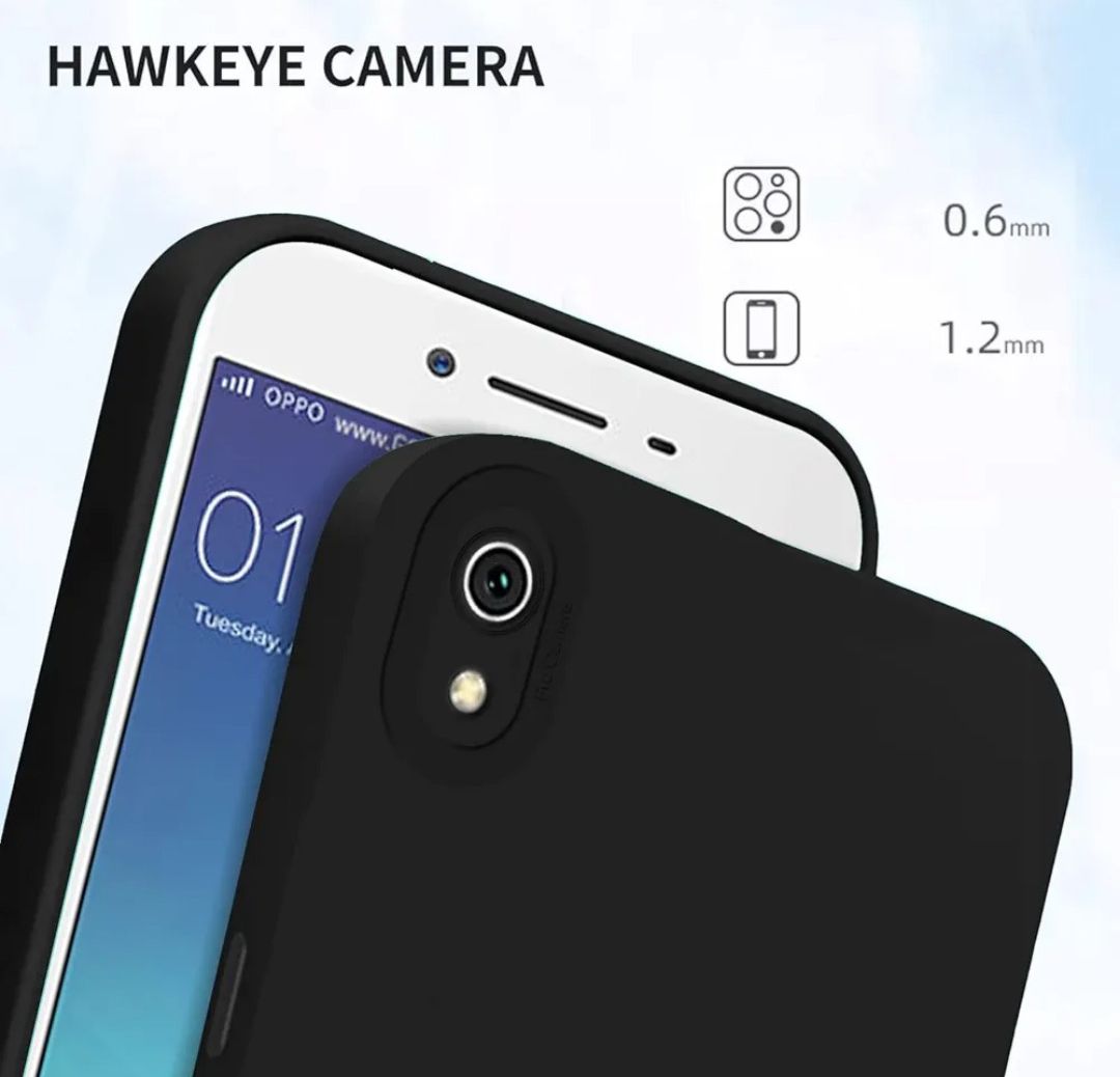 Oppo A37 , A57 (2016) Black soft silicone phone case/cover