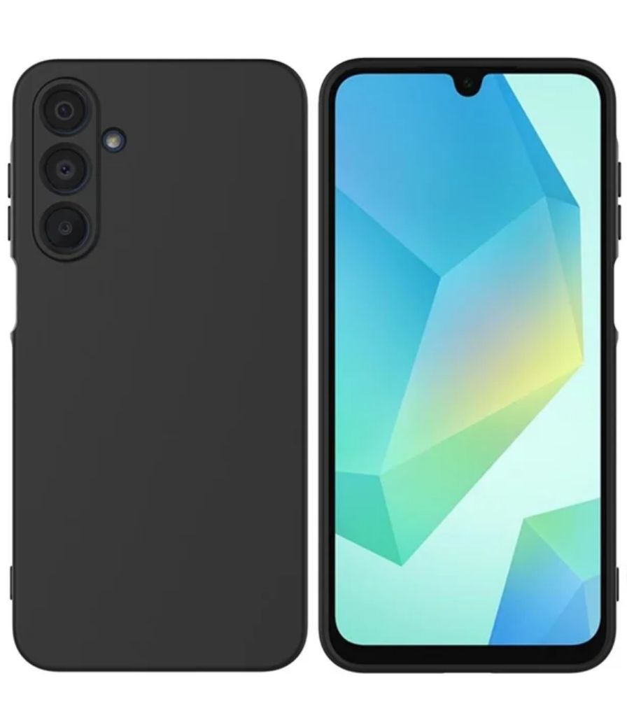 For Samsung Galaxy A14 , A15 , A16 , A17 , A24 , A25 , A26 , A34 , A35 ,A36 , A54 , A55 , A56   Black soft silicone phone case/cover