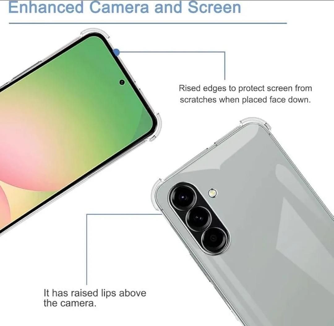 Samsung Galaxy M14(5G)/F14(4G,5G) , M15 (5G)/F15(5G) , M16(5G)/F16(5G) , M23(5G)/F23(5G)/M13(4G) , M35(5G) , M56 (5G)/F56(5G) Soft Crystal Clear Phone Case/Cover