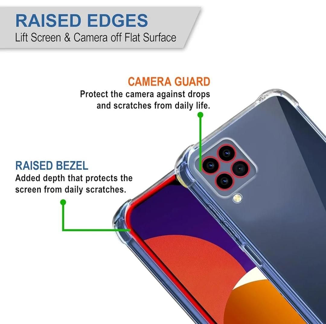 Samsung Galaxy A12 / M12 / F12 Soft Crystal Clear Phone Case/Cover