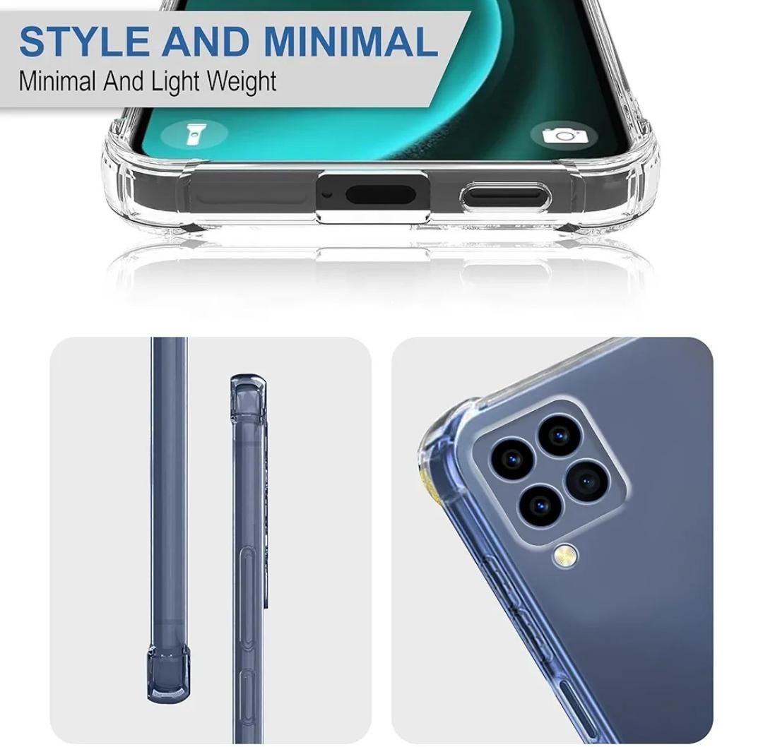 Samsung Galaxy A12 / M12 / F12 Soft Crystal Clear Phone Case/Cover