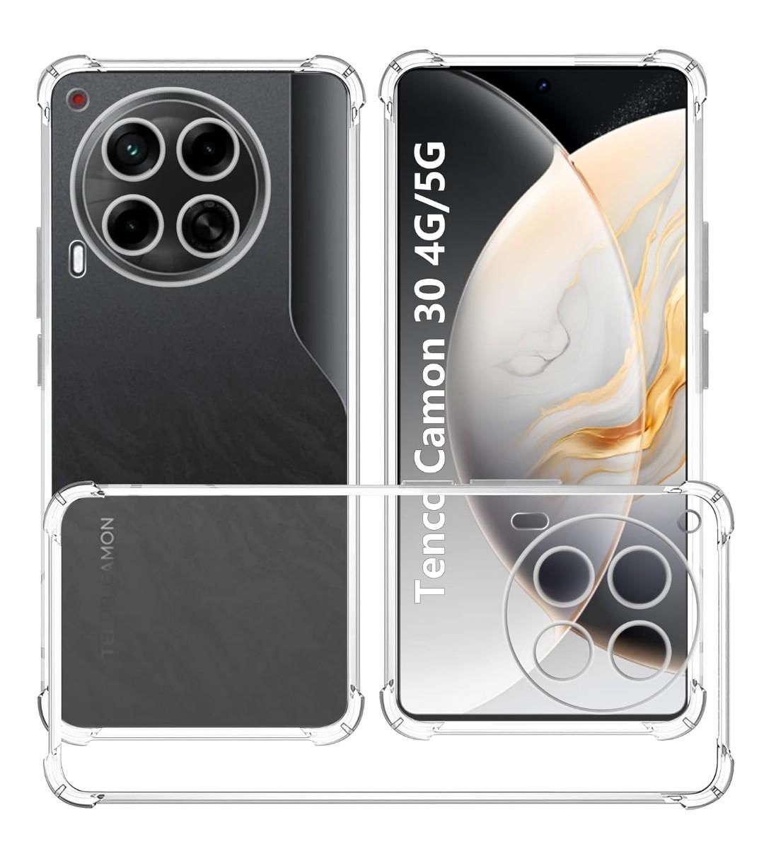 Tecno Camon 30 4G/5G  , Camon 30s/ 30s Pro , Camon 30 Pro 5G Soft Crystal Clear/Transparent  Phone Case/Cover