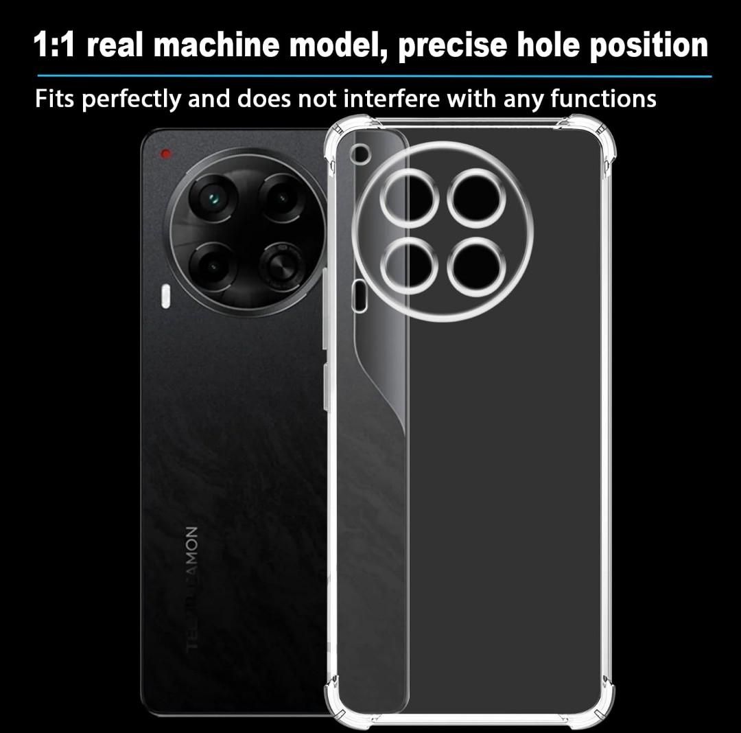Tecno Camon 30 4G/5G  , Camon 30s/ 30s Pro , Camon 30 Pro 5G Soft Crystal Clear/Transparent  Phone Case/Cover