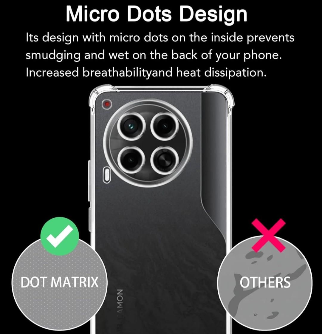 Tecno Camon 30 4G/5G  , Camon 30s/ 30s Pro , Camon 30 Pro 5G Soft Crystal Clear/Transparent  Phone Case/Cover