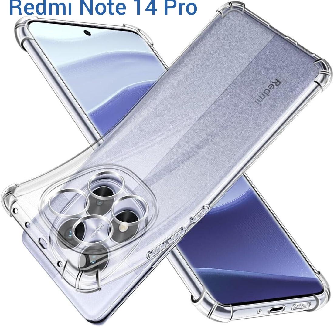 Xiaomi Redmi Note 14 Pro 4G (Not 5G) Soft Crystal Clear Phone Case/Cover