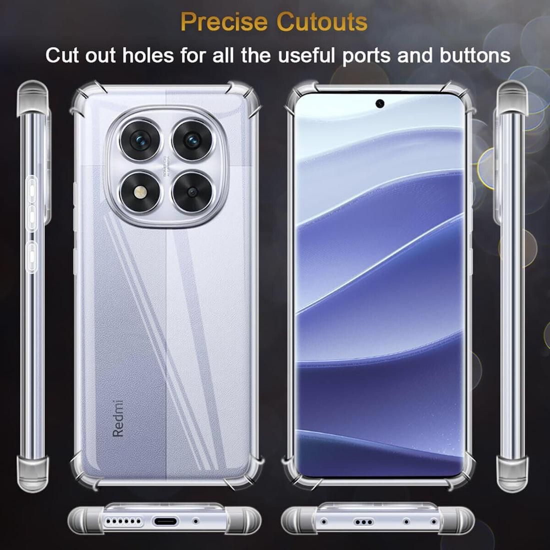 Xiaomi Redmi Note 14 Pro 4G (Not 5G) Soft Crystal Clear Phone Case/Cover