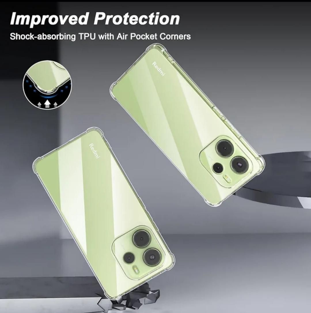 Xiaomi Redmi Note 14 4G (Not 5G) Soft Crystal Clear Phone Case/Cover