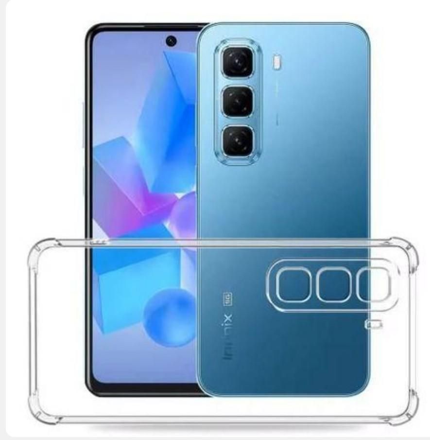 Infinix Hot 50 Pro+(Plus) Soft Crystal Clear Phone Case/Cover