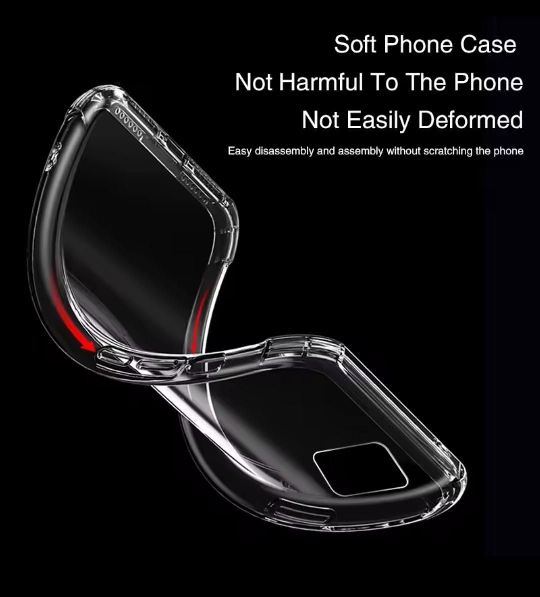 Infinix Hot 50 Pro+(Plus) Soft Crystal Clear Phone Case/Cover