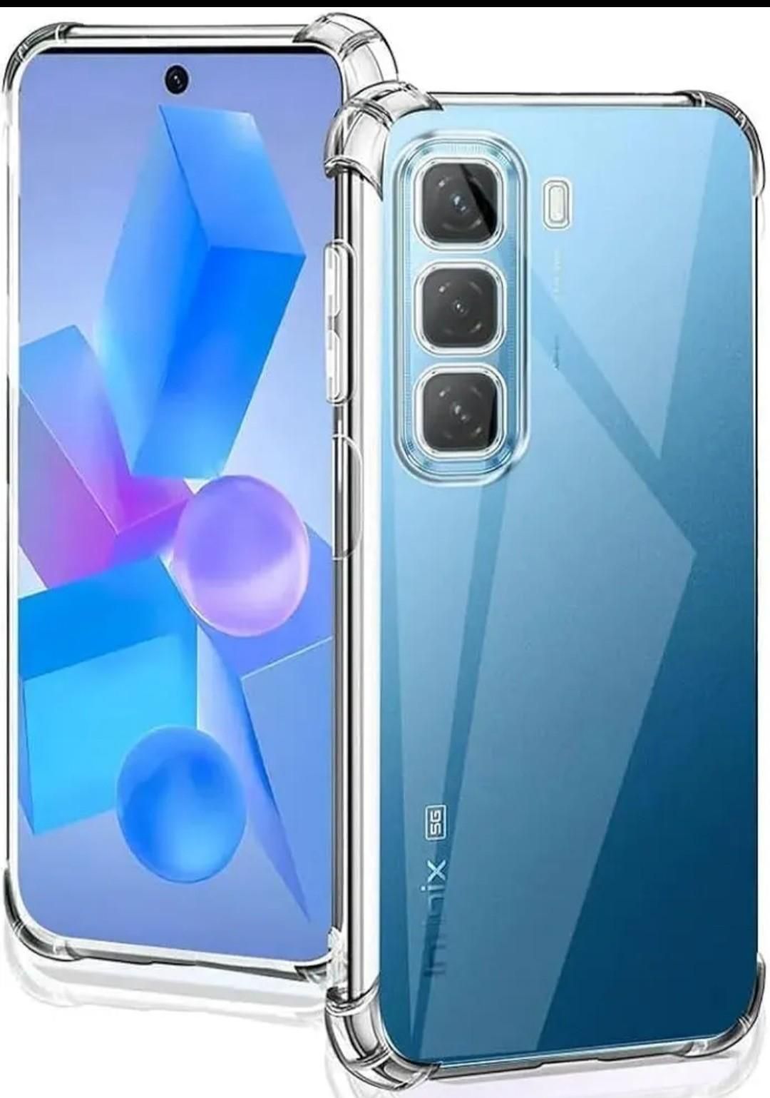 Infinix Hot 50 Pro+(Plus) Soft Crystal Clear Phone Case/Cover