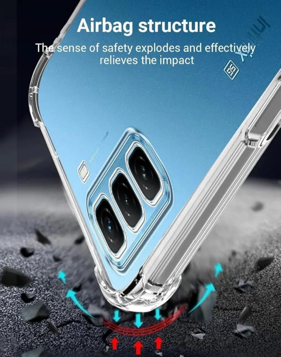 Infinix Hot 50 Pro+(Plus) Soft Crystal Clear Phone Case/Cover