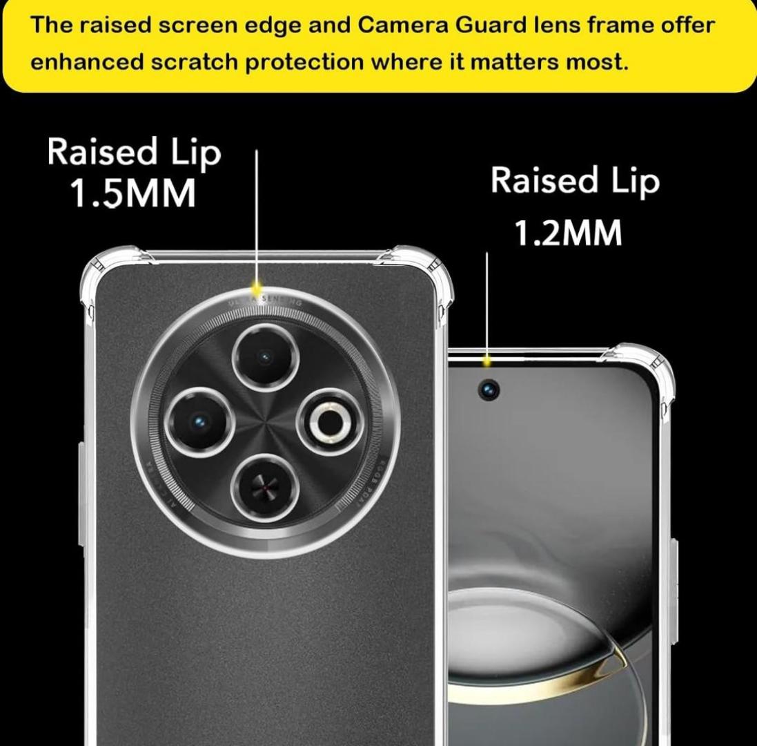 Tecno Spark 30c Soft Crystal Clear/Transparent Phone Case/Charger