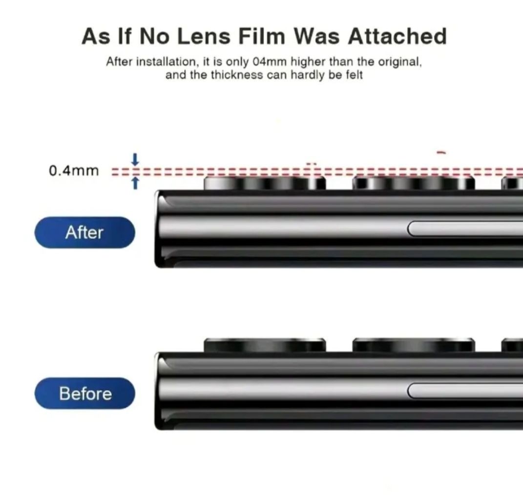 [3-piece] Glitters Diamond Metal ring  Camera lens protector for Tecno Spark 40 Pro/Spark 40 Pro + (Plus)