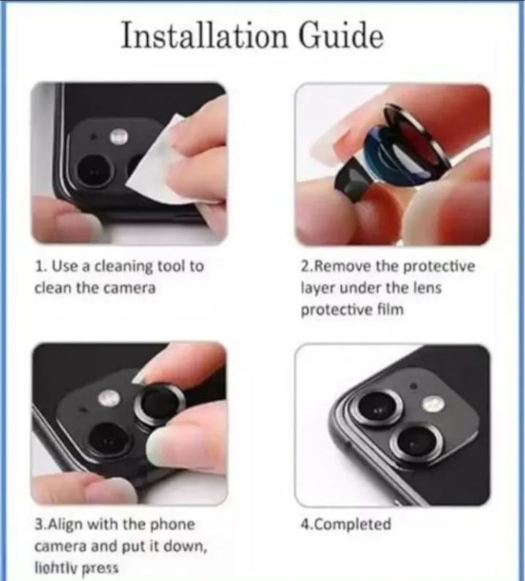 [3-piece] Glitters Diamond Metal ring  Camera lens protector for Tecno Spark 40 Pro/Spark 40 Pro + (Plus)