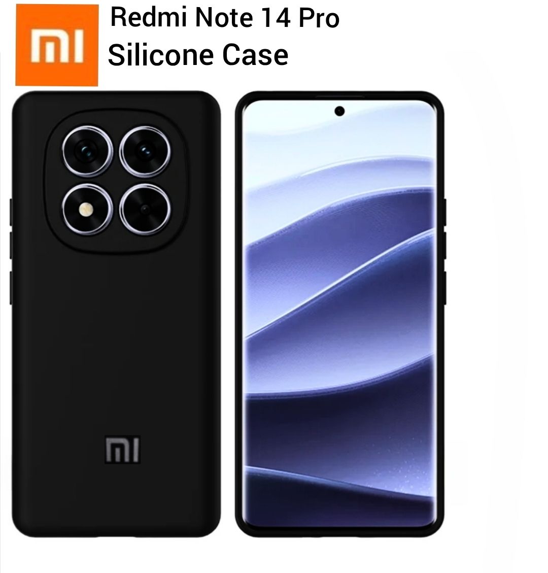 Xiaomi Redmi Note 14 Pro 4G & 5G Original Liquid Silicone  Phone Case/Cover