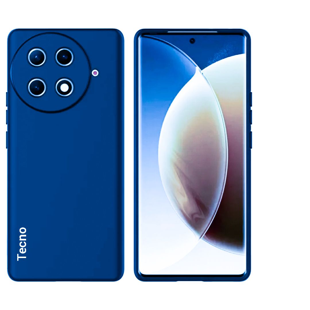 Tecno Camon 30s / Camon 30 S Pro Original Liquid Silicone Phone Case/Cover available in Black,Blue,Light Purple(Lilac) & Pink