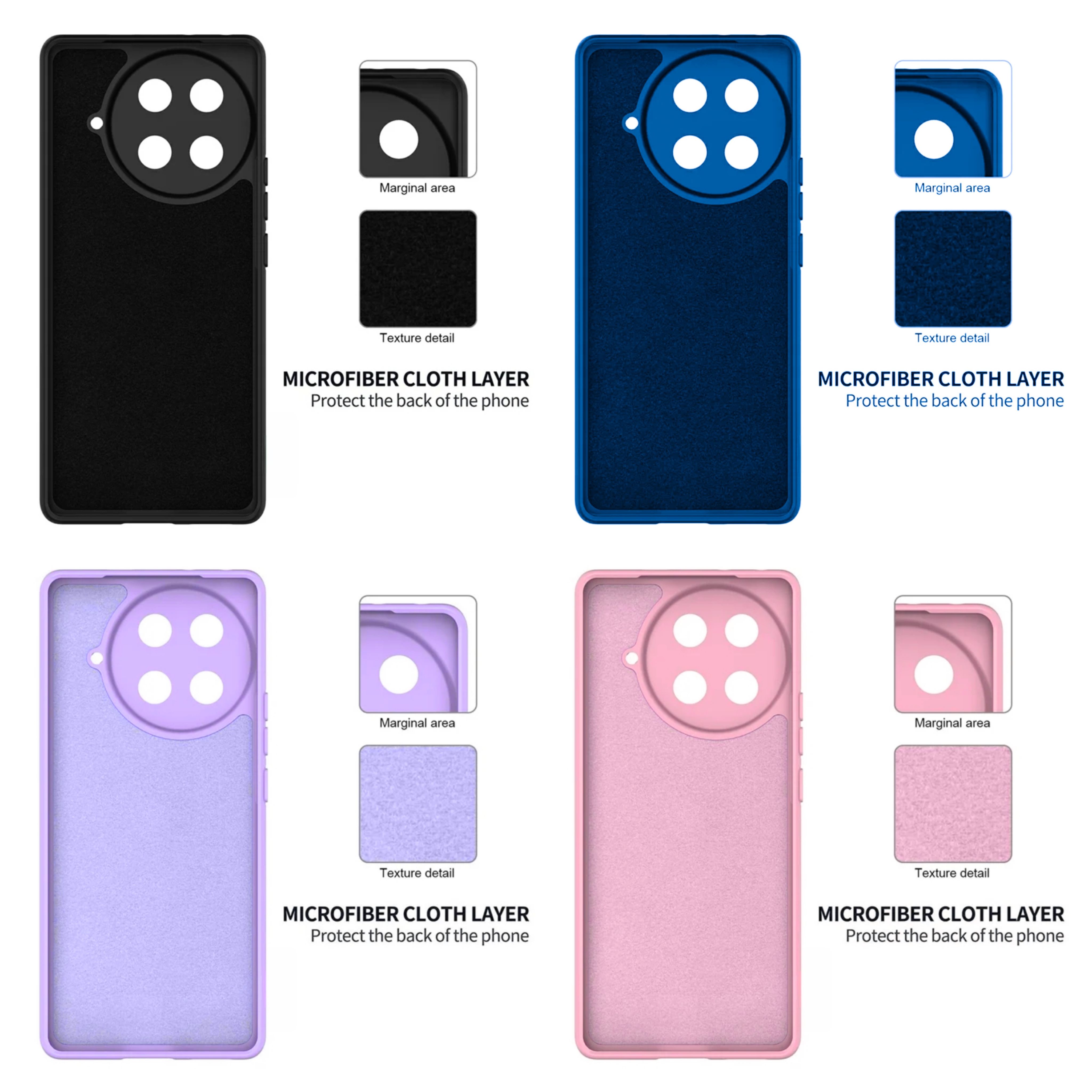 Tecno Camon 30s / Camon 30 S Pro Original Liquid Silicone Phone Case/Cover available in Black,Blue,Light Purple(Lilac) & Pink