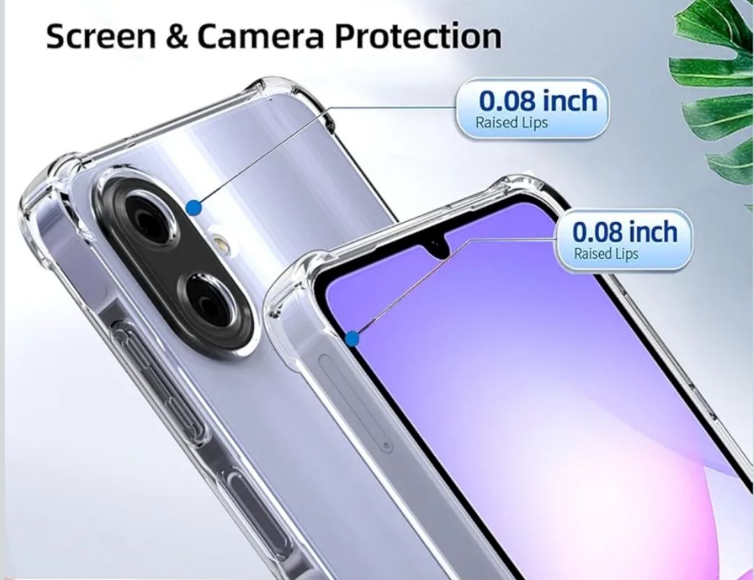 Samsung Galaxy A04 , A04e , A05 , A06 , A07 Soft Crystal Clear/Transparent  Phone Case/Cover