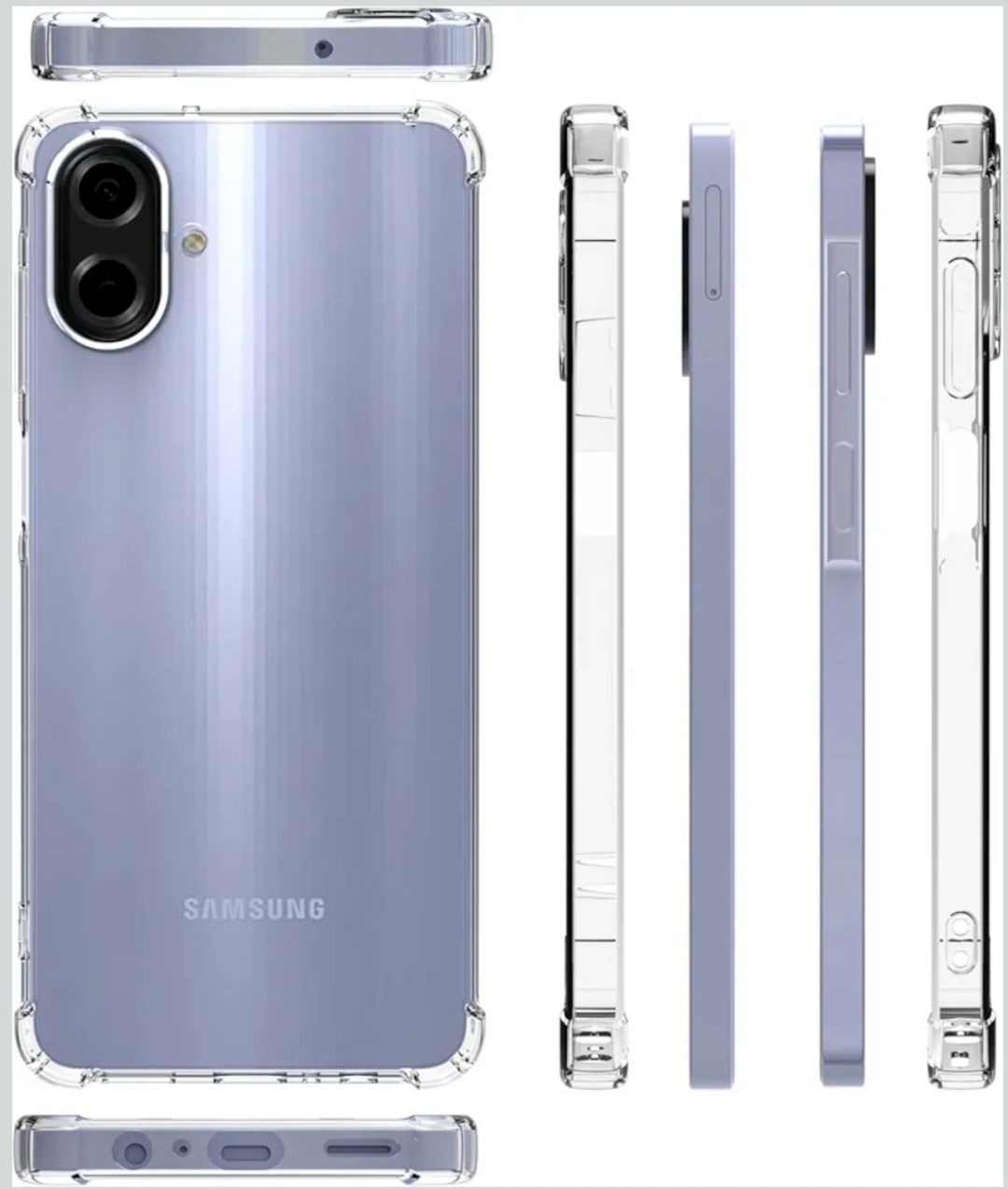 Samsung Galaxy A04 , A04e , A05 , A06 , A07 Soft Crystal Clear/Transparent  Phone Case/Cover