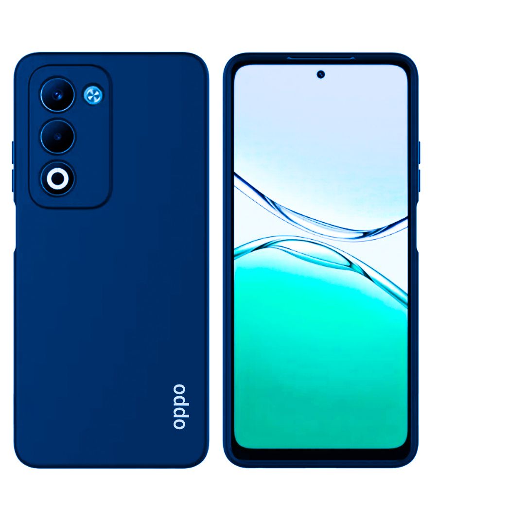 Oppo A5 4G/5G /A5m Original Liquid Silicone Phone Case/Cover available in Black ,Blue,Light Purple (Lilac) &  Pink