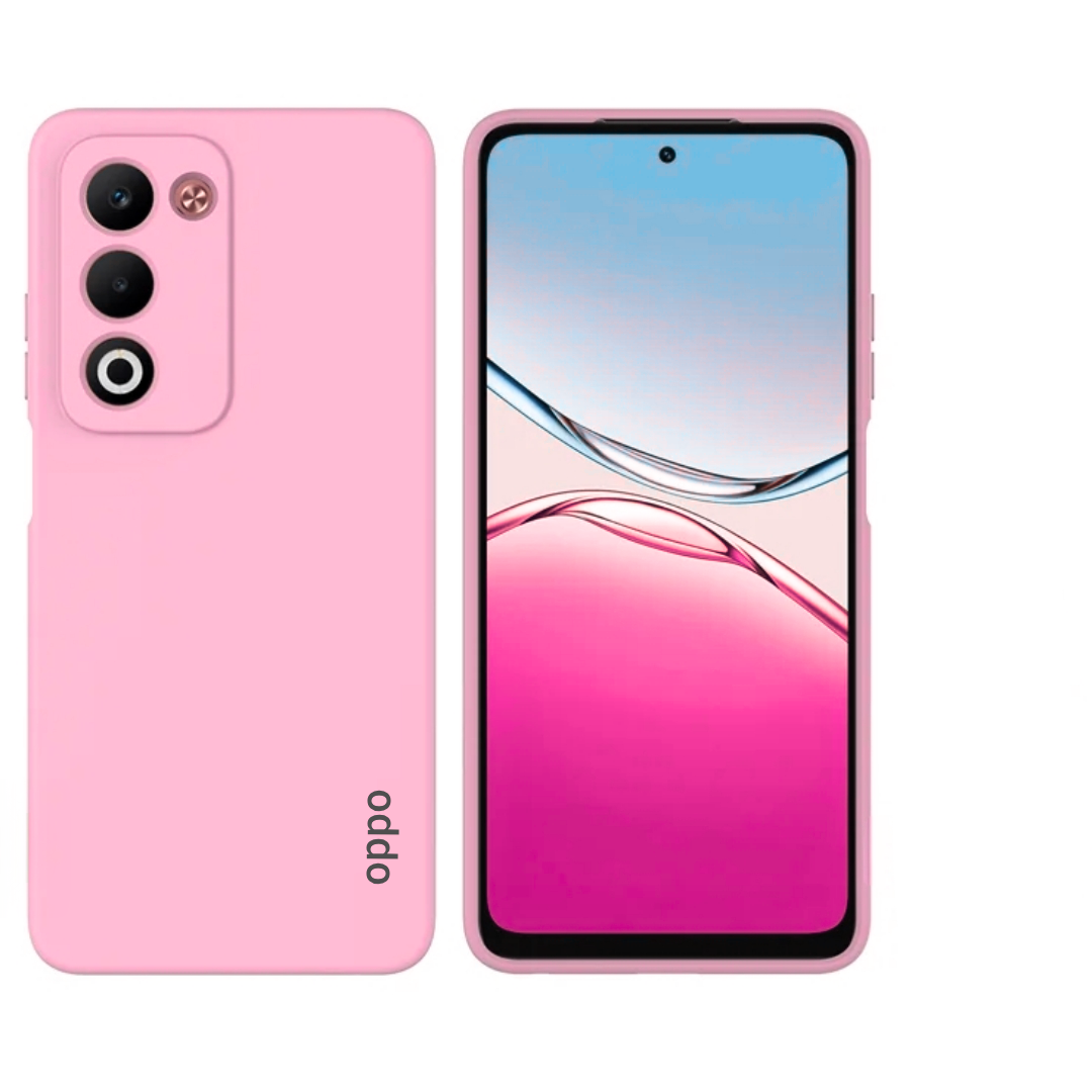 Oppo A5 4G/5G /A5m Original Liquid Silicone Phone Case/Cover available in Black ,Blue,Light Purple (Lilac) &  Pink