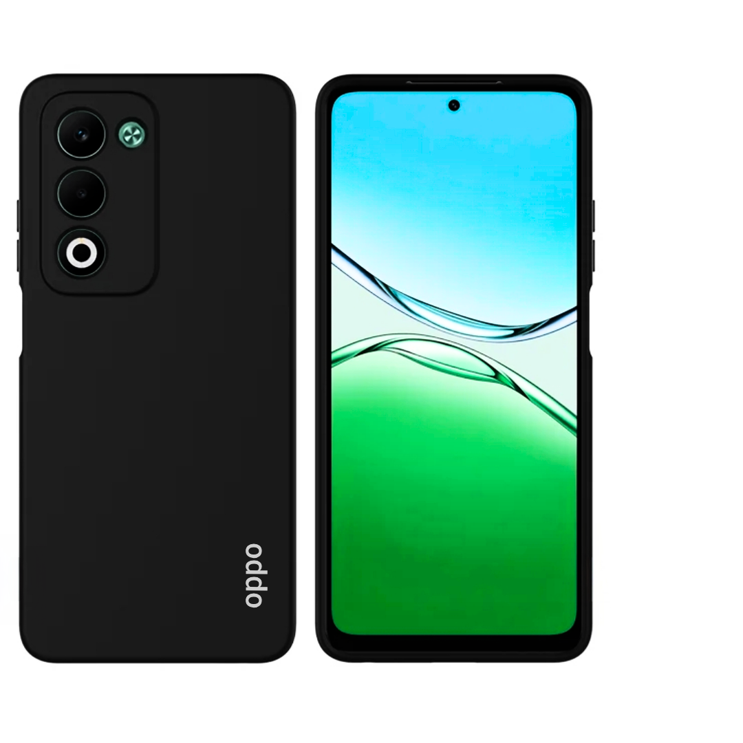 Oppo A5 4G/5G /A5m Original Liquid Silicone Phone Case/Cover available in Black ,Blue,Light Purple (Lilac) &  Pink