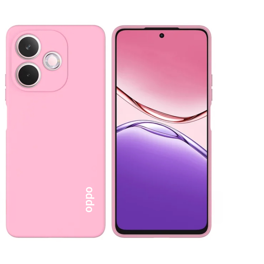 Oppo A5 Pro 4G/5G Original Liquid Silicone Phone Case/Cover available in Black, Blue, Light Purple (Lilac) & Pink