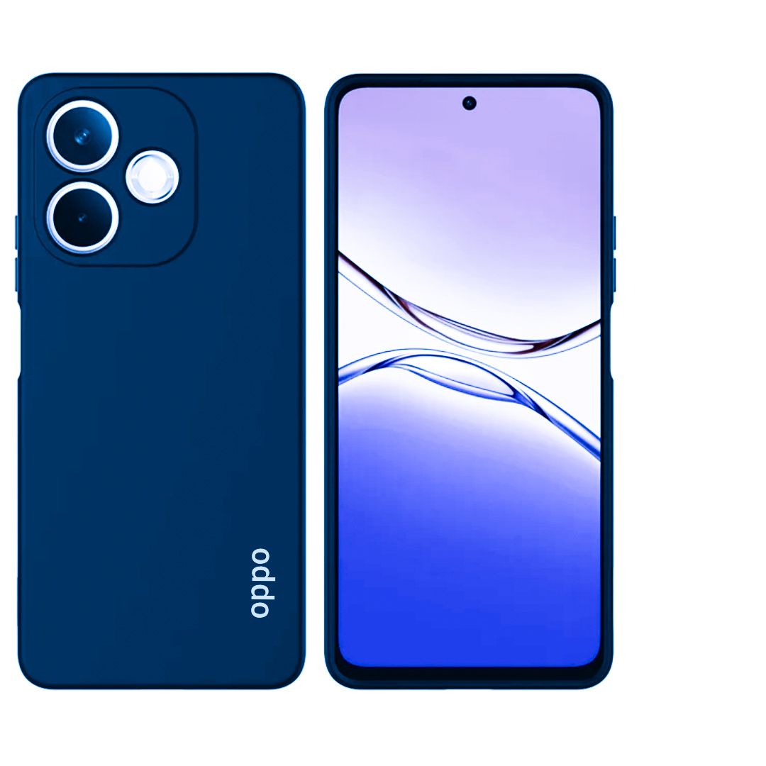 Oppo A5 Pro 4G/5G Original Liquid Silicone Phone Case/Cover available in Black, Blue, Light Purple (Lilac) & Pink