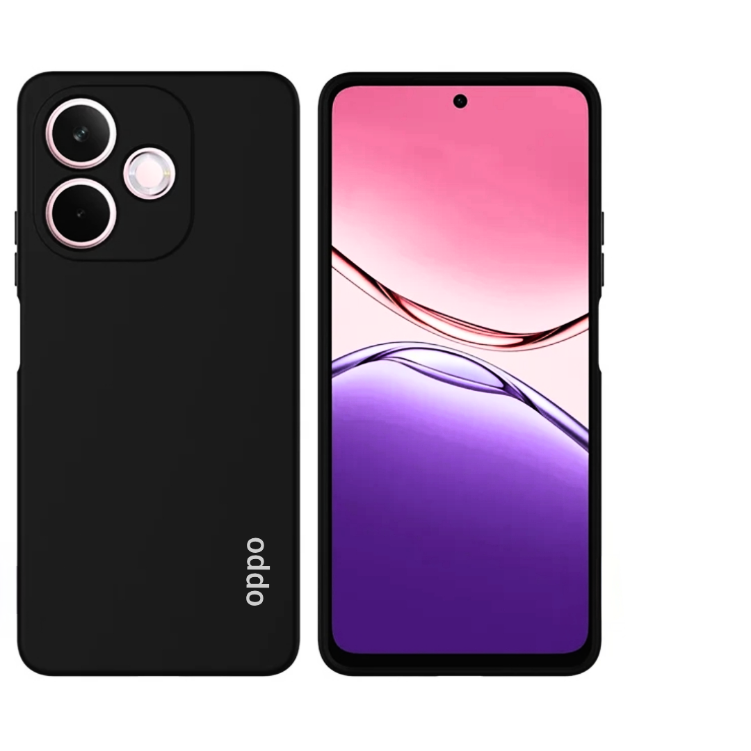 Oppo A5 Pro 4G/5G Original Liquid Silicone Phone Case/Cover available in Black, Blue, Light Purple (Lilac) & Pink