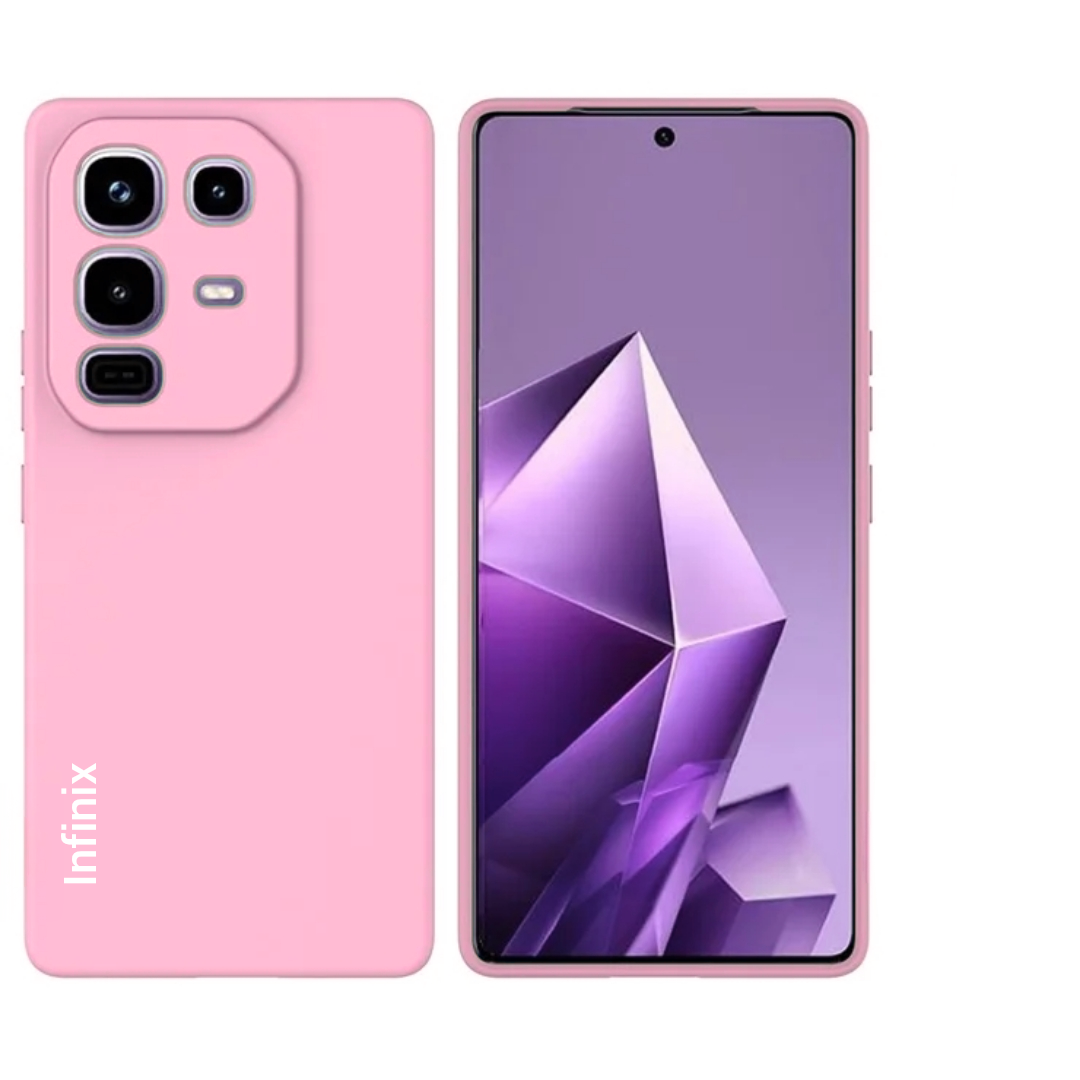 Infinix Note 50 4G/Infinix Note 50 Pro 4G/5G , Note 50s ,Note 50 Pro+(plus)Original Liquid Silicone Phone Case/Cover available in Black, Blue, Light Purple (lilac) & Pink