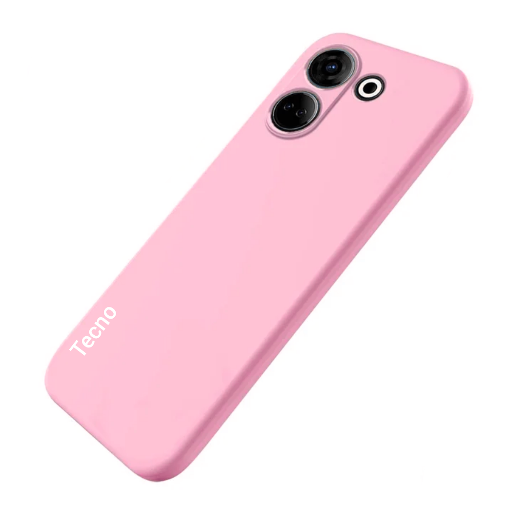 Tecno camon 20 / Camon 20 Pro 4G Original liquid Silicone Phone case/Cover  available in Black, Blue, Light Purple (Lilac) & Pink