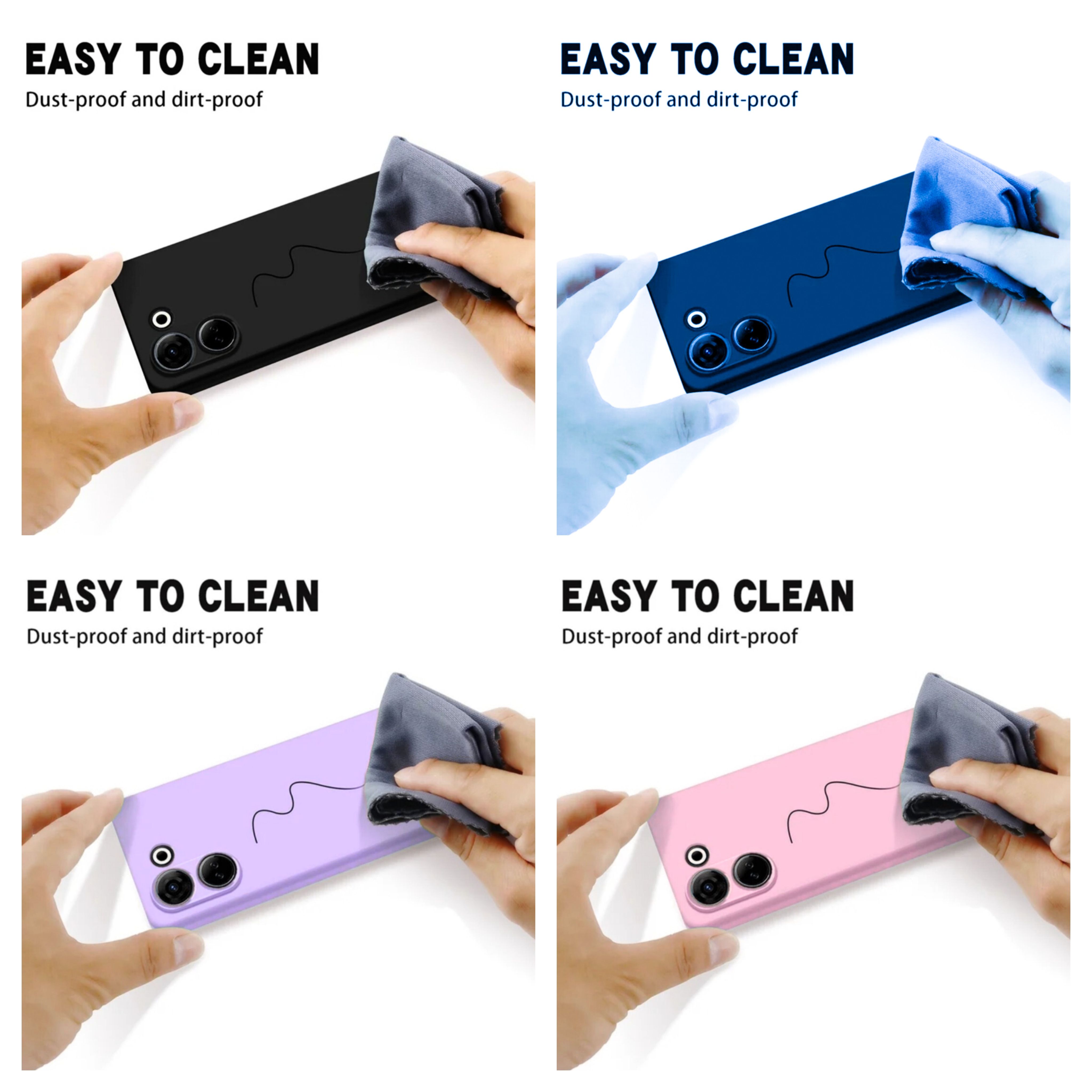 Tecno camon 20 / Camon 20 Pro 4G Original liquid Silicone Phone case/Cover  available in Black, Blue, Light Purple (Lilac) & Pink