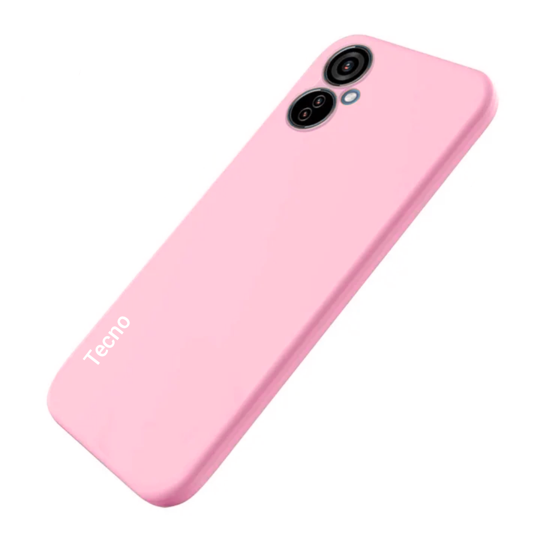 Tecno Camon 19 / Camon 19 Pro Original liquid Silicone phone Case/Cover  available in Black, Blue, Light Purple ( Lilac) & Pink