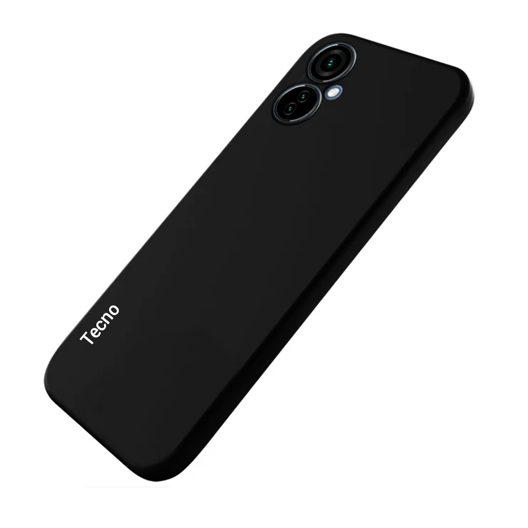Tecno Camon 19 / Camon 19 Pro Original liquid Silicone phone Case/Cover  available in Black, Blue, Light Purple ( Lilac) & Pink