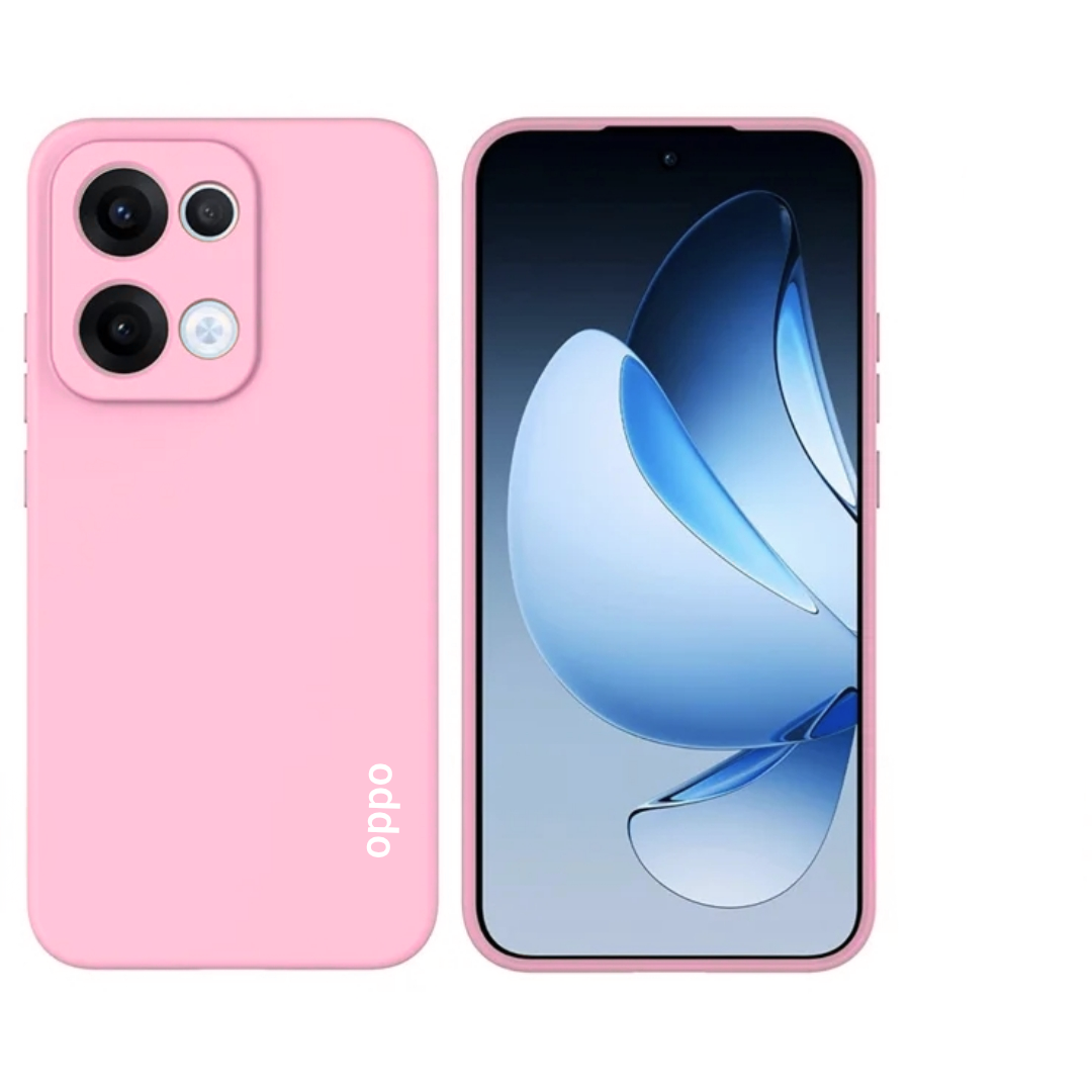 Oppo Reno 13 Original Liquid Silicone Phone Case/Cover available in Black, Blue, Light Purple (Lilac) & Pink