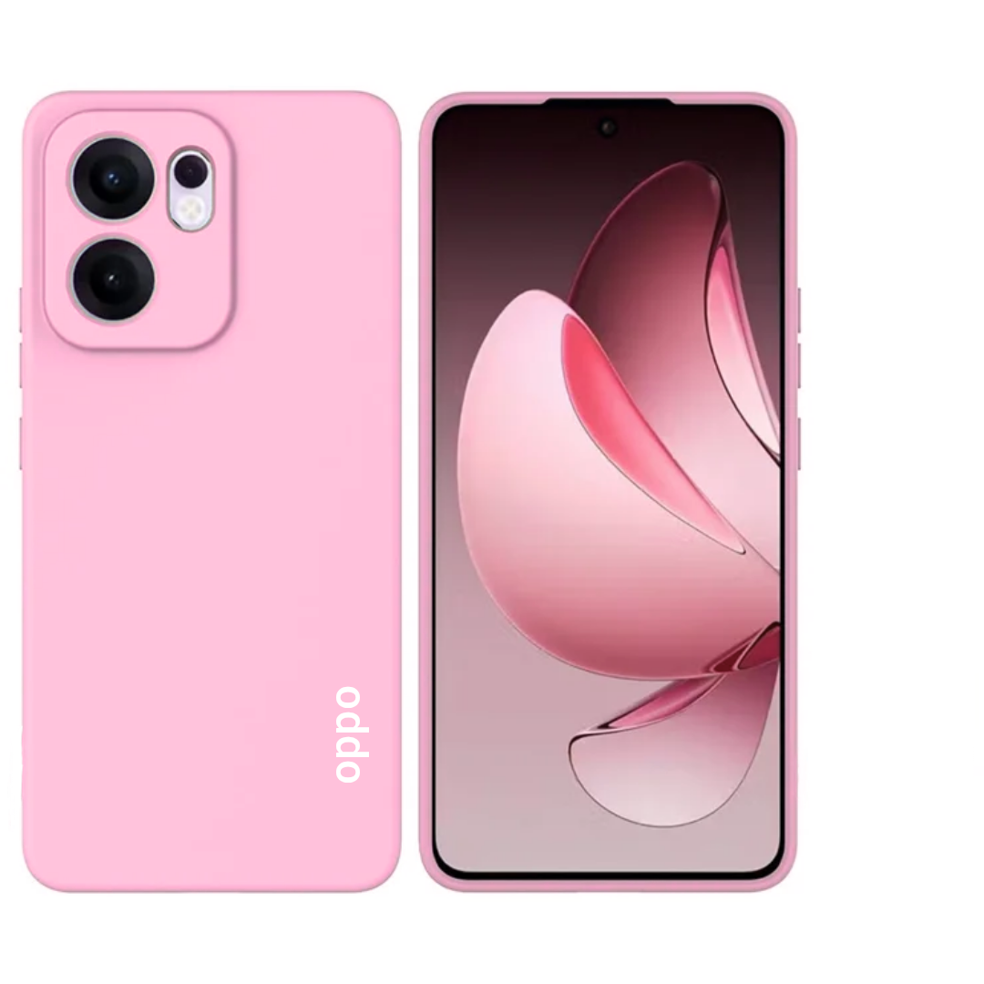 Oppo Reno 13 F (4G & 5G) / Reno 13Fs / Reno 13Fs 5G Original Liquid Silicone phone Case/ Cover available in Black ,Blue, Light Purple (Lilac) & Pink