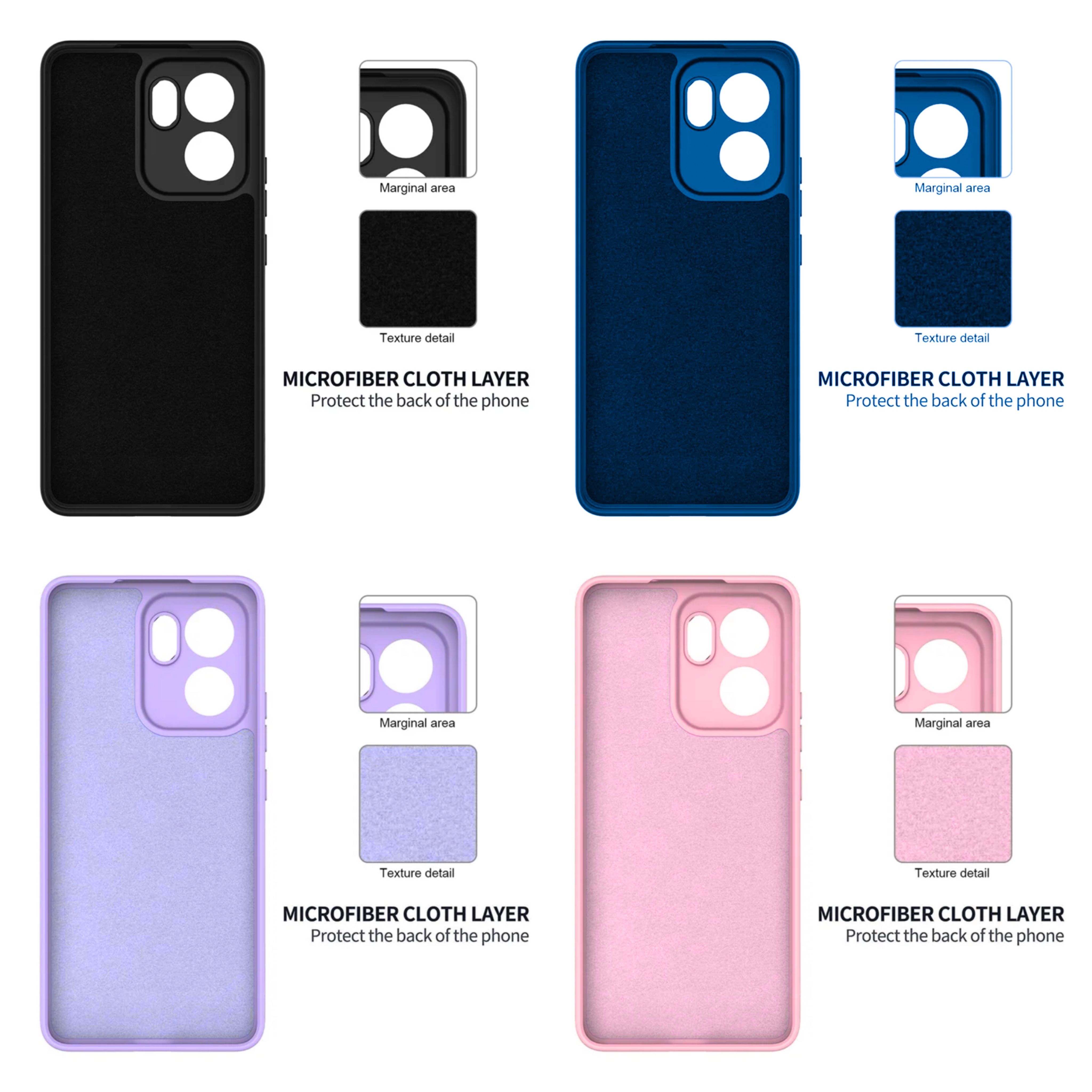 Oppo Reno 13 F (4G & 5G) / Reno 13Fs / Reno 13Fs 5G Original Liquid Silicone phone Case/ Cover available in Black ,Blue, Light Purple (Lilac) & Pink