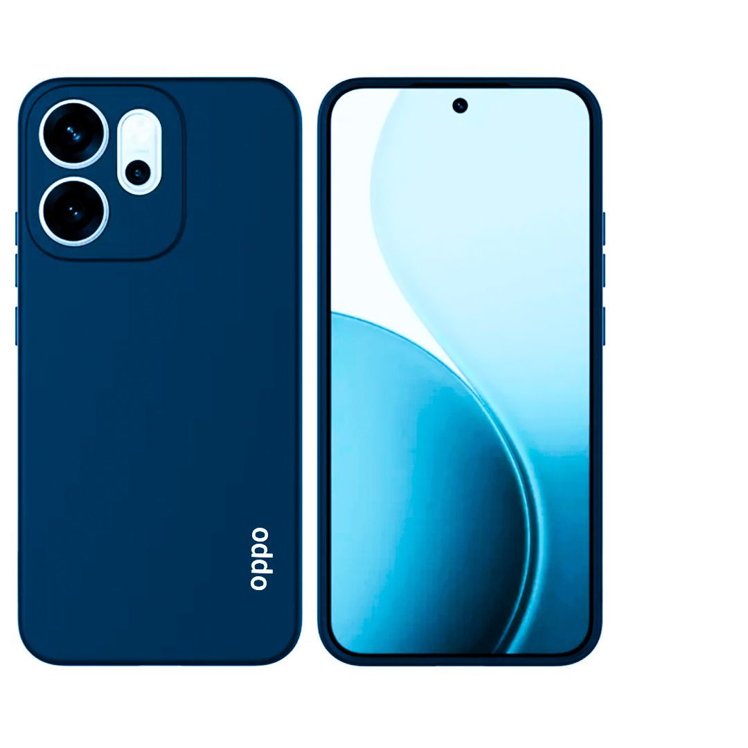 Oppo Reno 14F 5G / Reno 14Fs 5G  Original Liquid Silicone  Phone Case/Cover available in Black, Blue, Light Purple (Lilac) & Pink